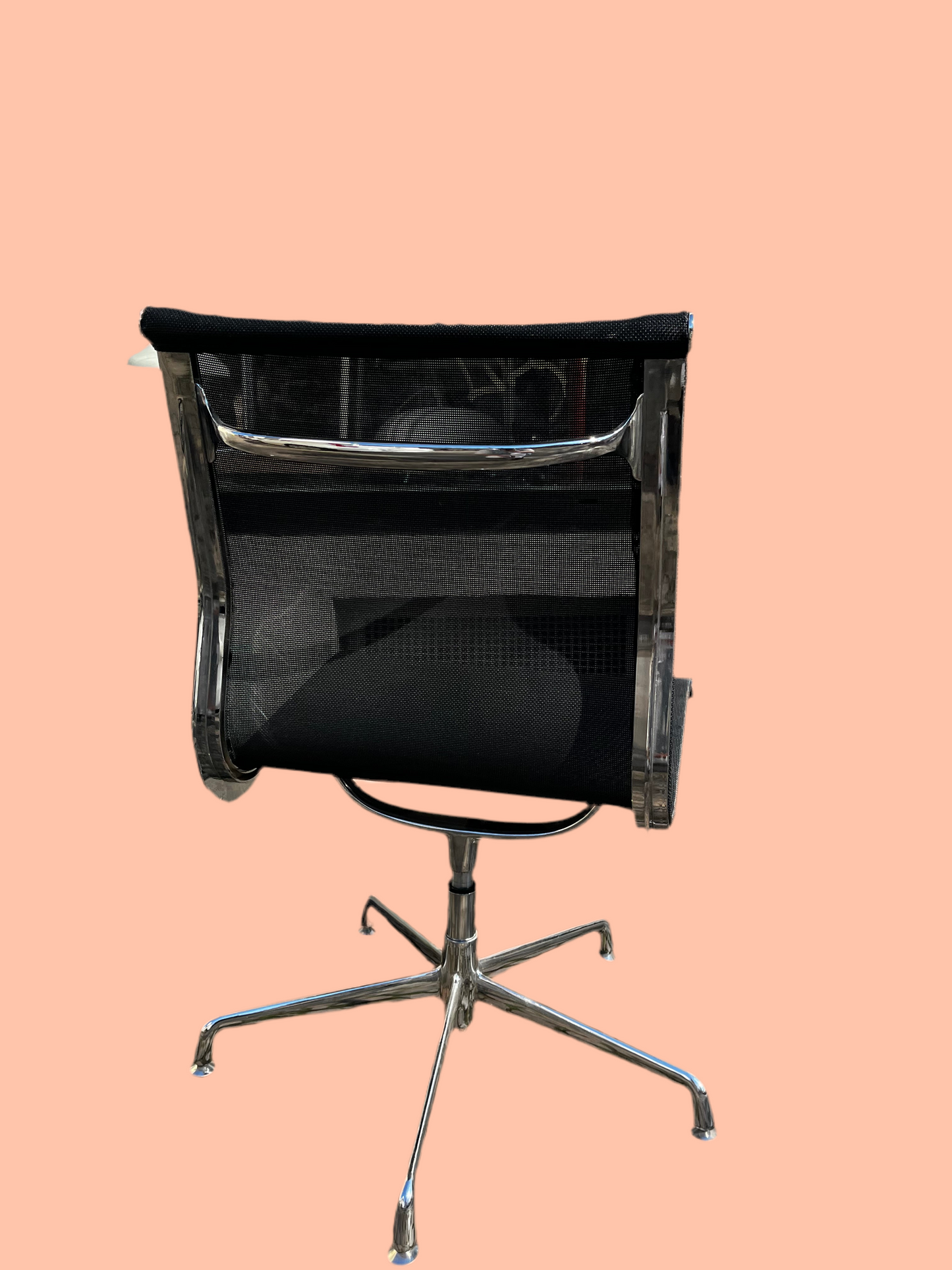 design dreh stuhl chromed