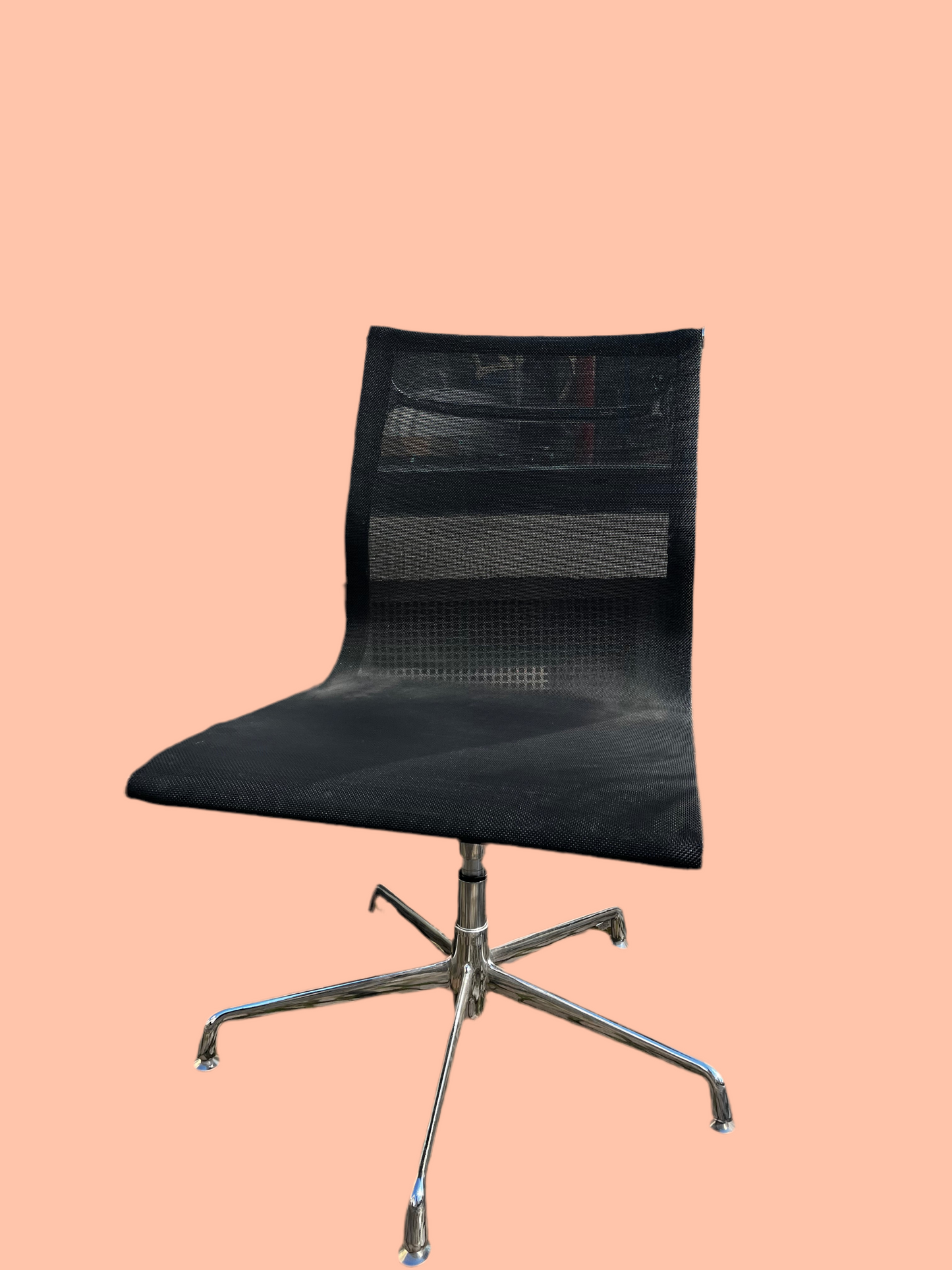 design dreh stuhl chromed