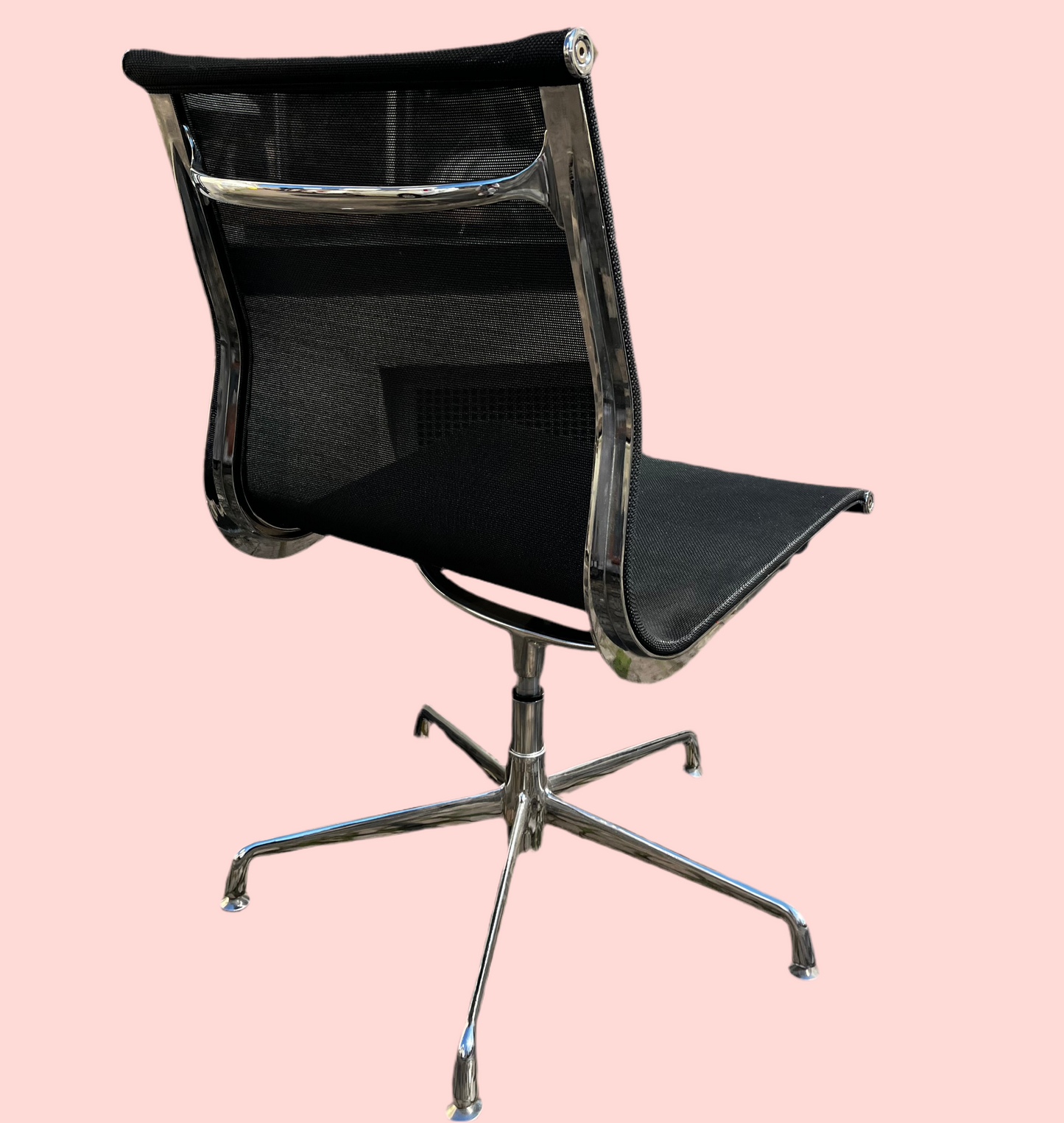 design dreh stuhl chromed