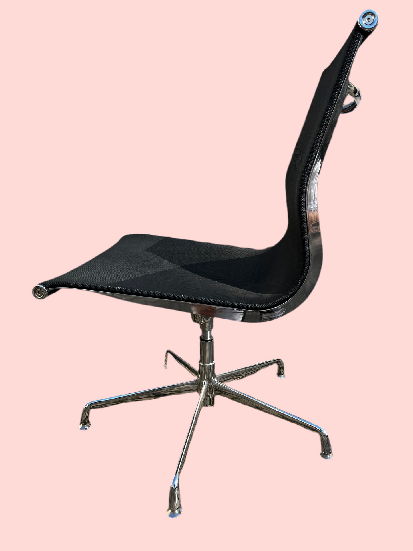 design dreh stuhl chromed